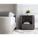 Siena 30 X 28 inch Gunmetal Night Stand